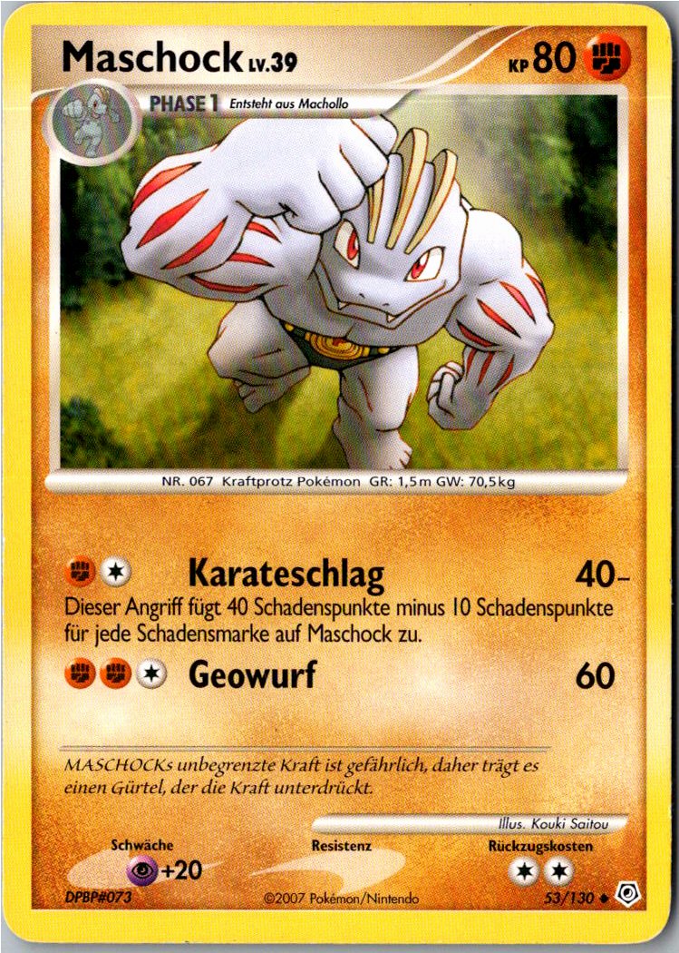 Maschock 53/130 Diamant & Perl – Vorderseite
