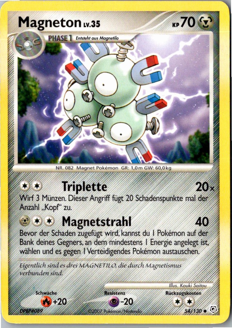Magneton 54/130 Diamant & Perl – Vorderseite