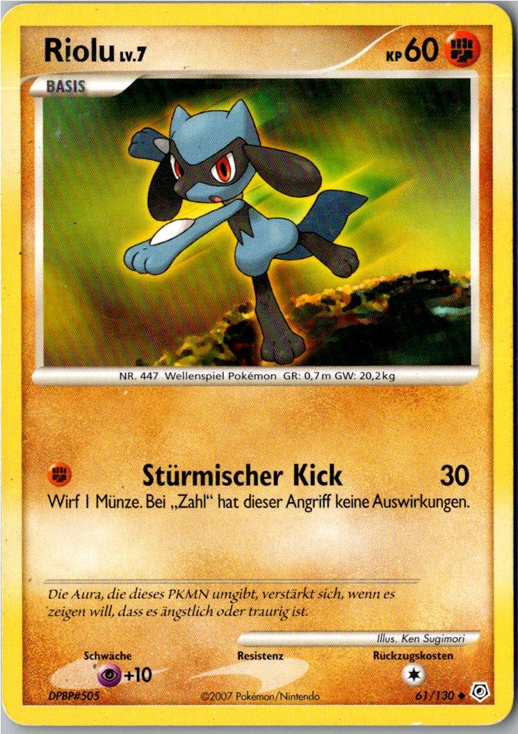 Riolu 61/130 Diamant & Perl – Vorderseite