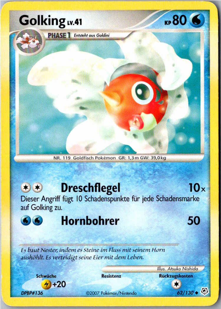 Golking 62/130 Diamant & Perl – Vorderseite