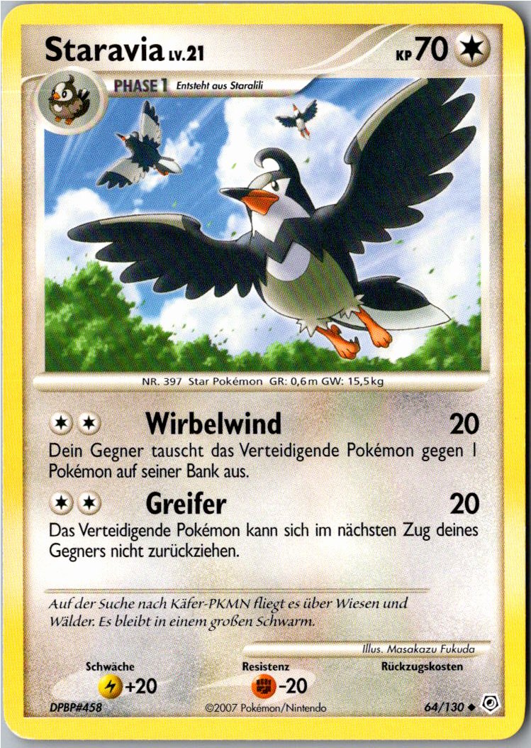 Staravia 64/130 Diamant & Perl – Vorderseite
