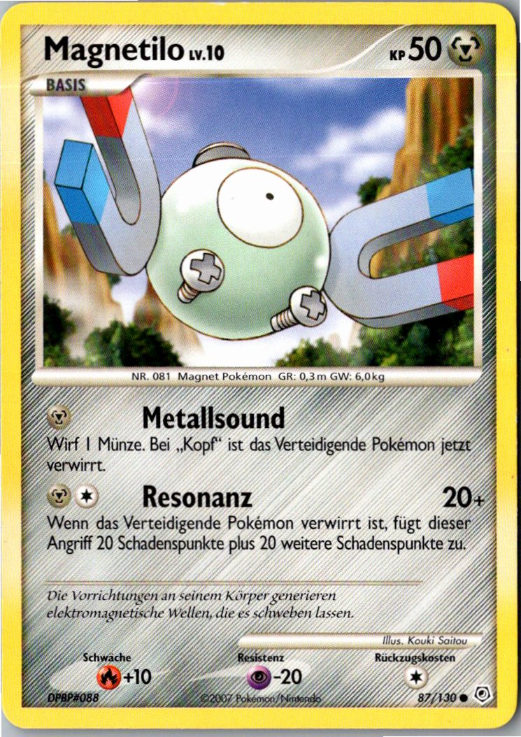 Magnetilo 87/130 Diamant & Perl – Vorderseite