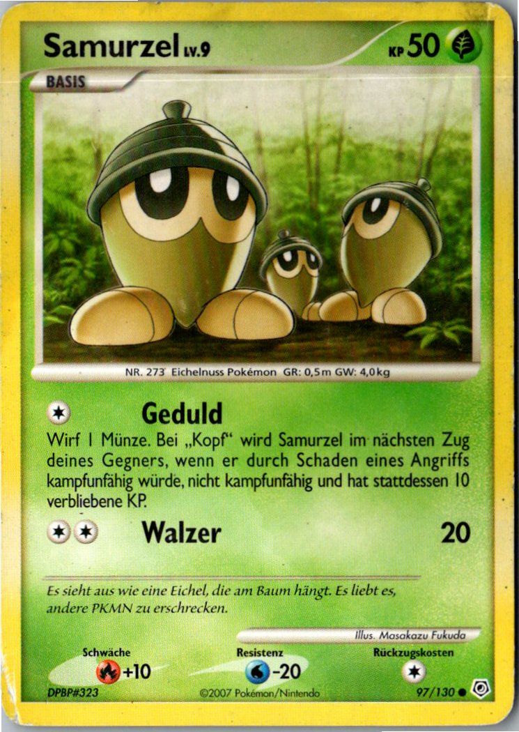 Samurzel 97/130 Diamant & Perl – Vorderseite