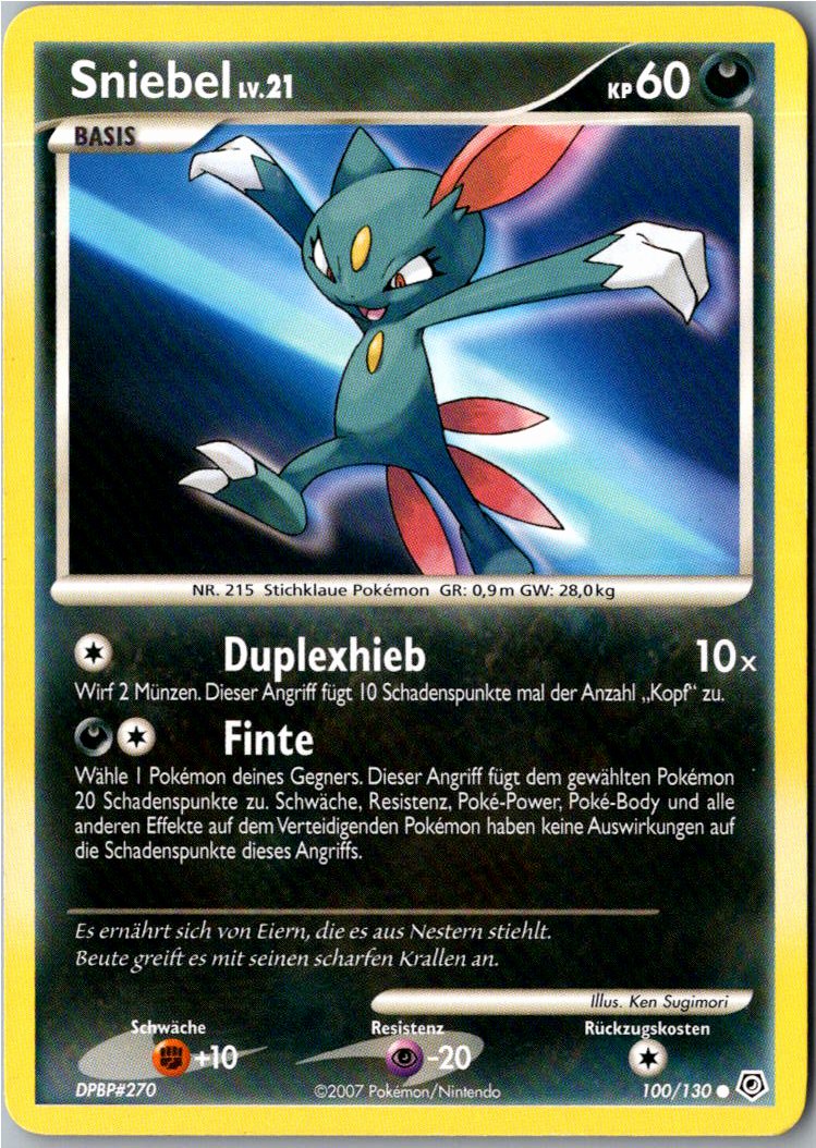 Sniebel 100/130 Diamant & Perl – Vorderseite