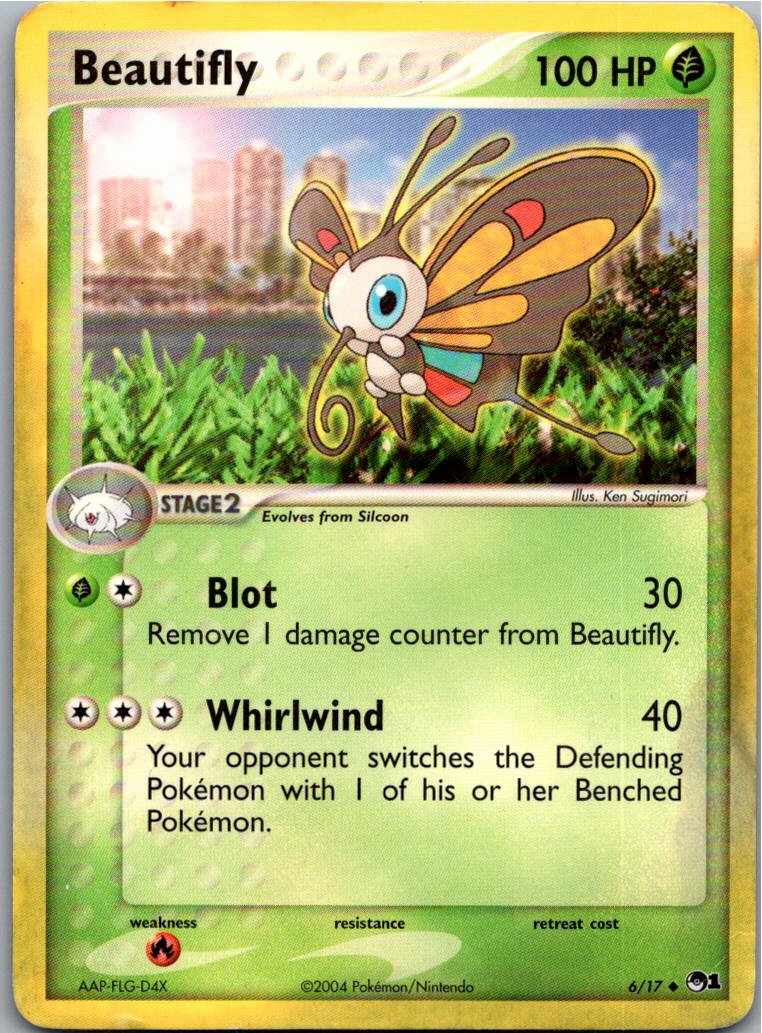 Beautifly Beautify 6/17 POP Series 1 – Vorderseite