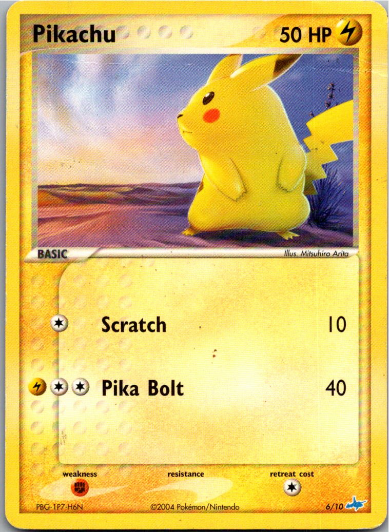 Pikachu 6/10 EX trainer Kit (Latios) – Vorderseite