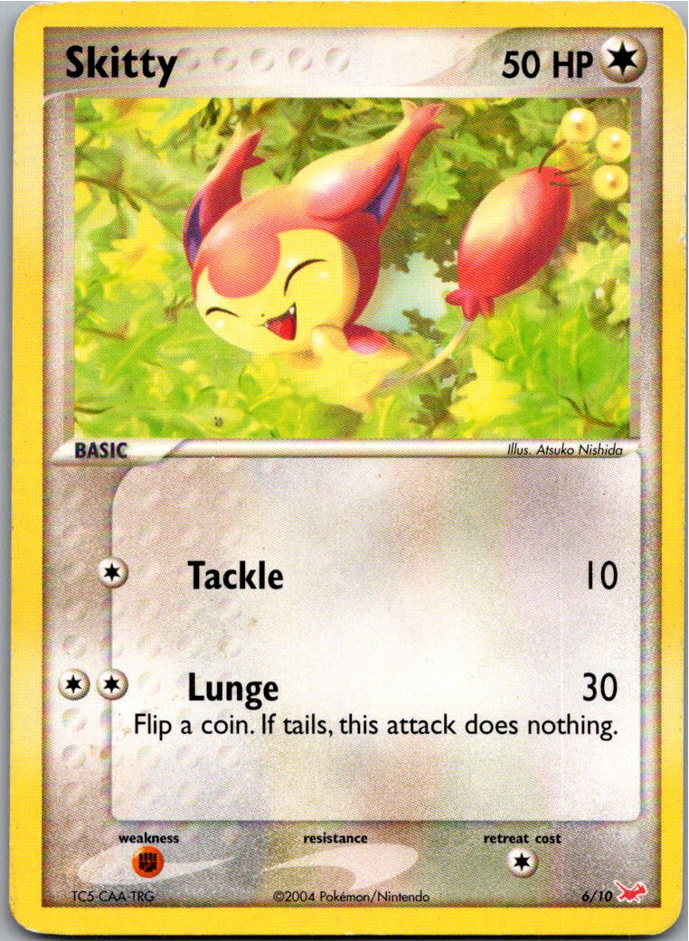 Skitty Eneco 6/10 EX trainer Kit (Latias) – Vorderseite