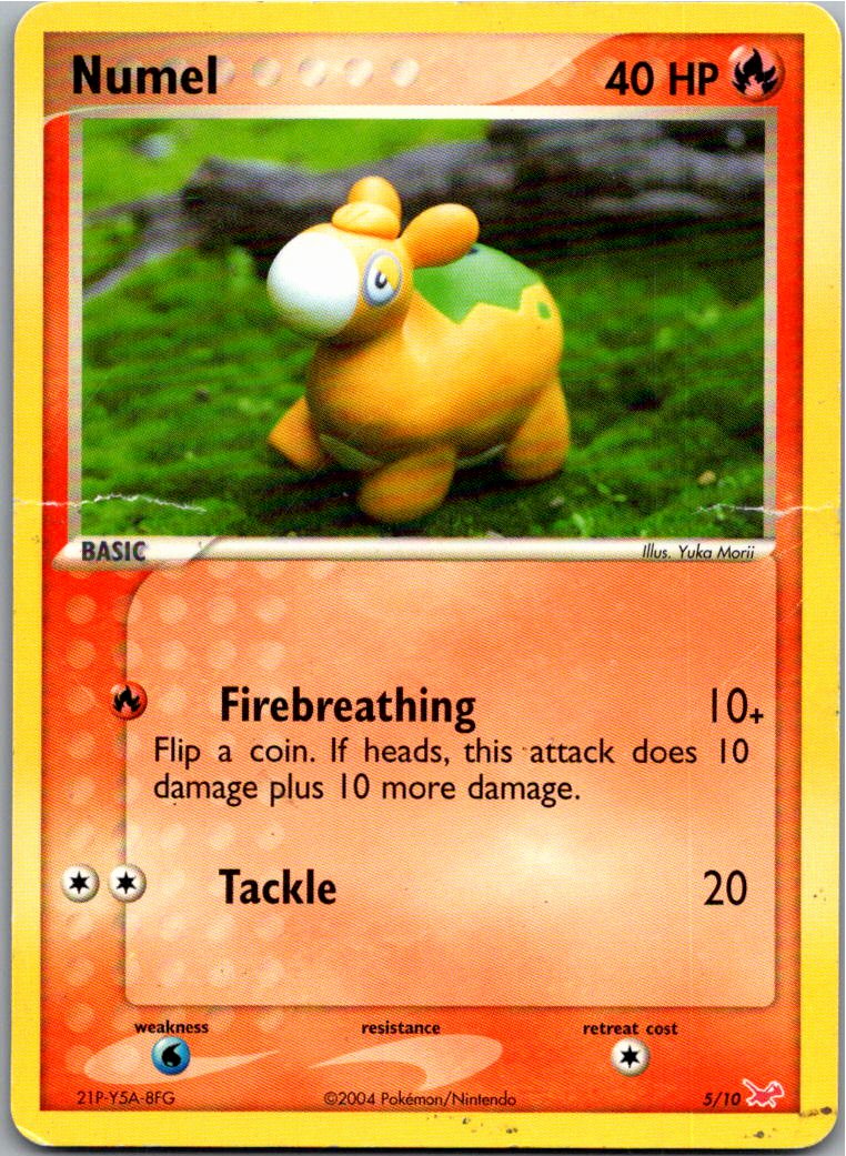 Numel Camaub 5/10 EX trainer Kit (Latias) – Vorderseite