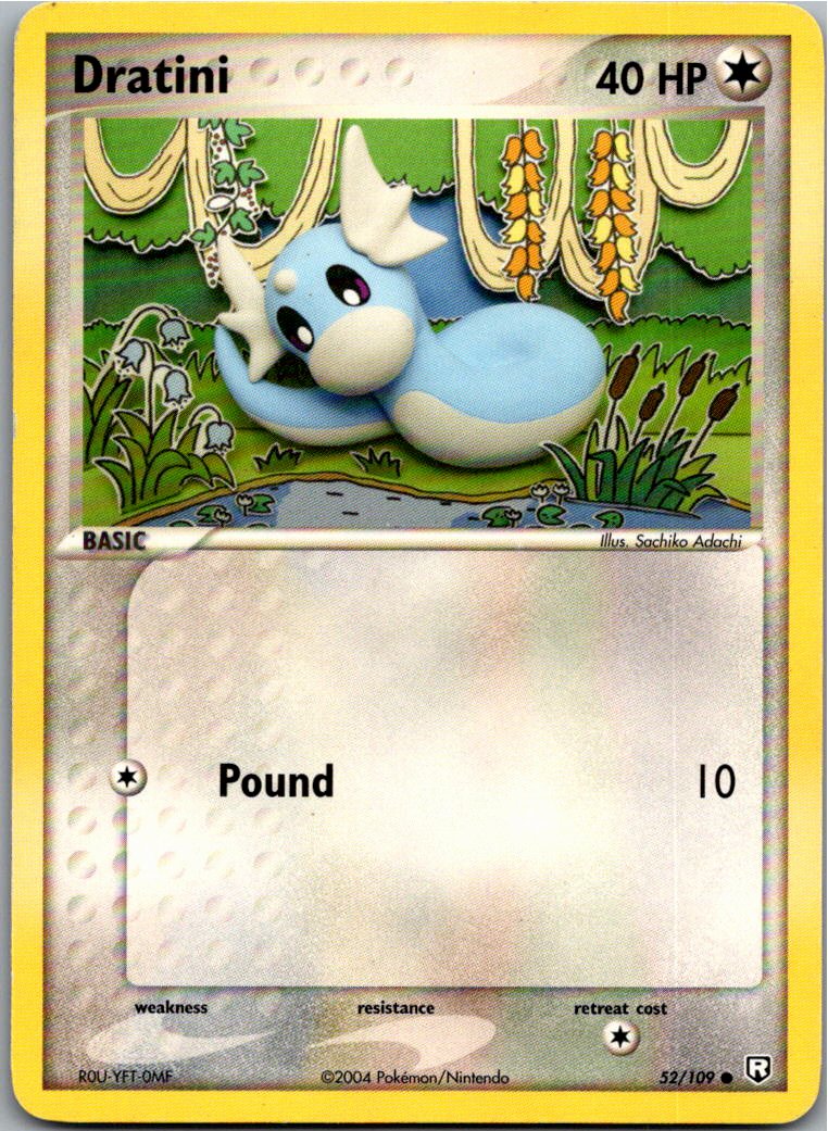 Dratini 52/109 Team Rocket Returns – Vorderseite