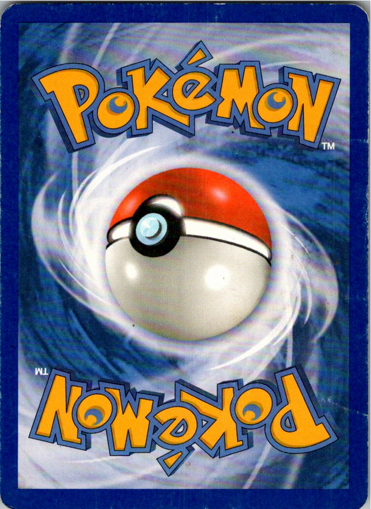 Slowpoke Flegmon 80/112 EX Feuerrot & Blattgrün – Rückseite