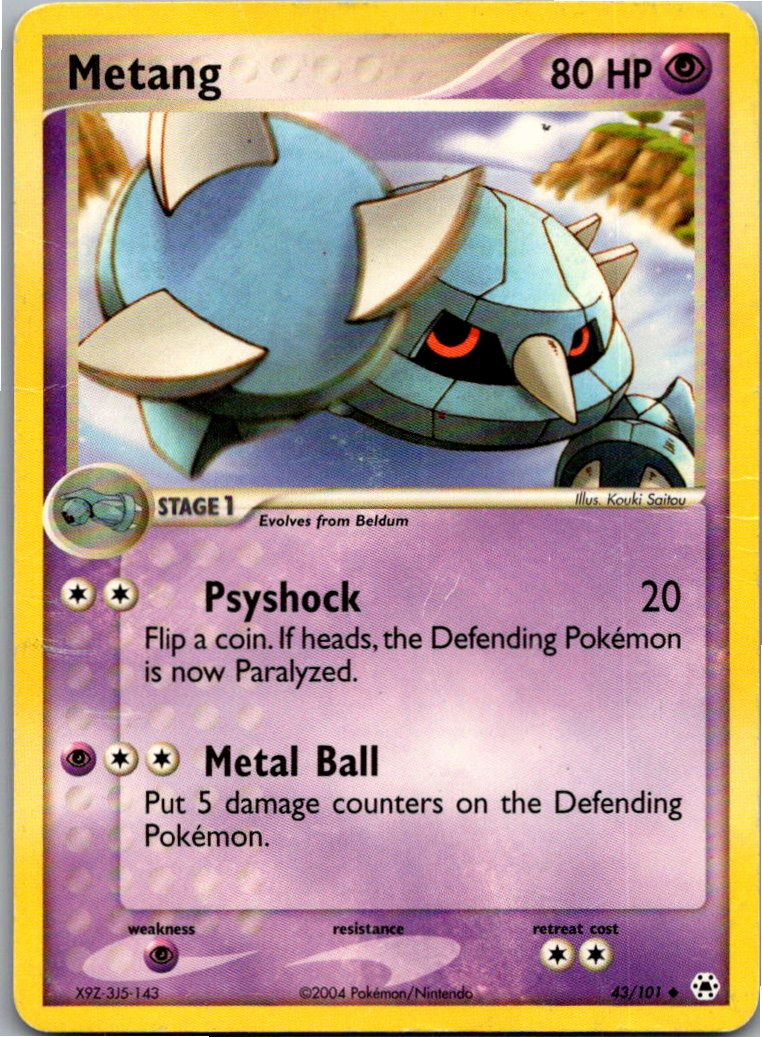 Metang 43/101 Hidden Legends – Vorderseite