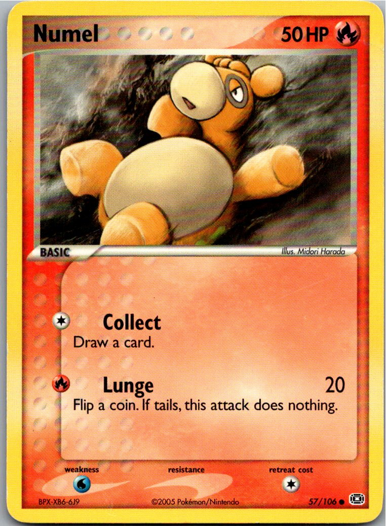 Numel Camaub 57/106 EX Smaragd – Vorderseite