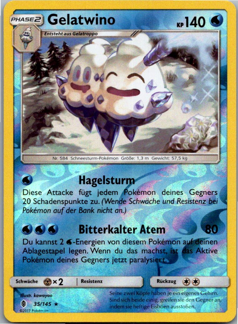 Gelatwino 35/145 Stunde der Wächter – Vorderseite