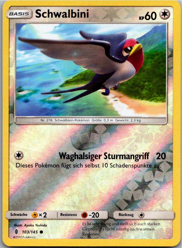 Schwalbini 103/145 Stunde der Wächter – Vorderseite