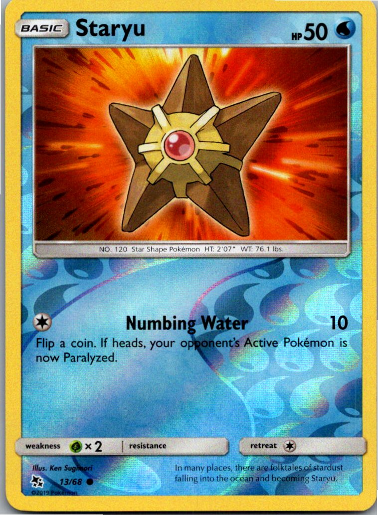 Staryu Sterndu 13/68 Verborgenes Schicksal – Vorderseite