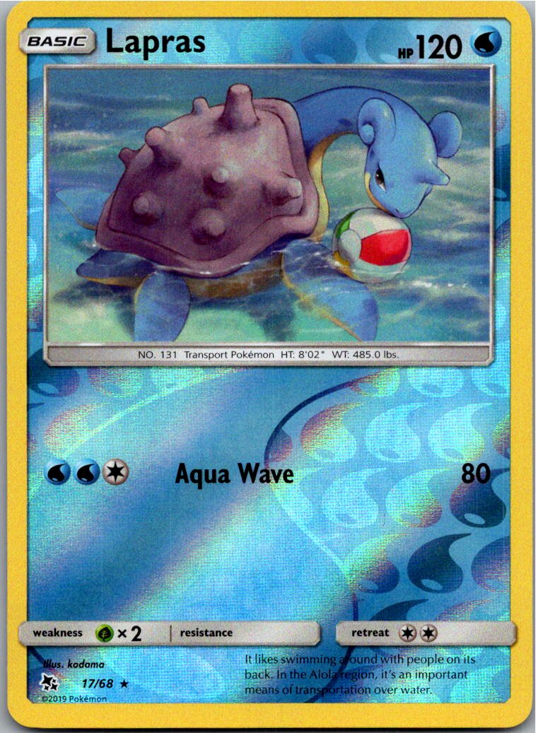 Lapras 17/68 Verborgenes Schicksal – Vorderseite