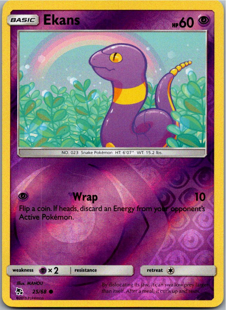 Ekans Rettan 25/68 Verborgenes Schicksal – Vorderseite