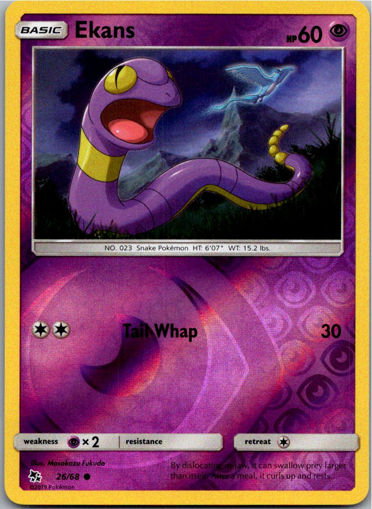 Ekans Rettan 26/68 Verborgenes Schicksal – Vorderseite