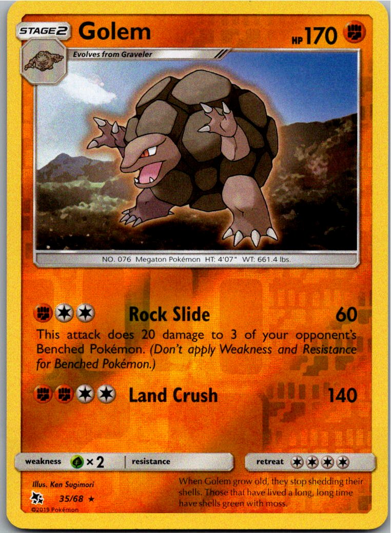 Golem Geowaz 35/68 Verborgenes Schicksal – Vorderseite