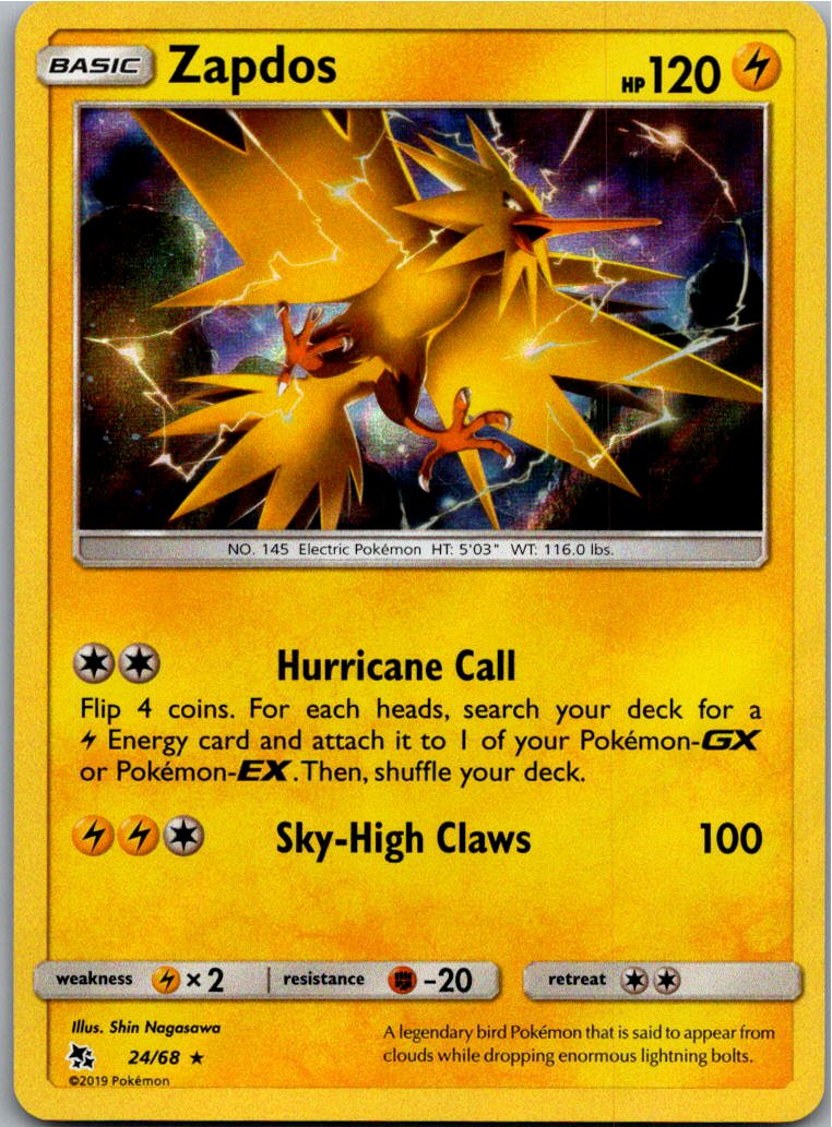 Zapdos 24/68 Verborgenes Schicksal – Vorderseite