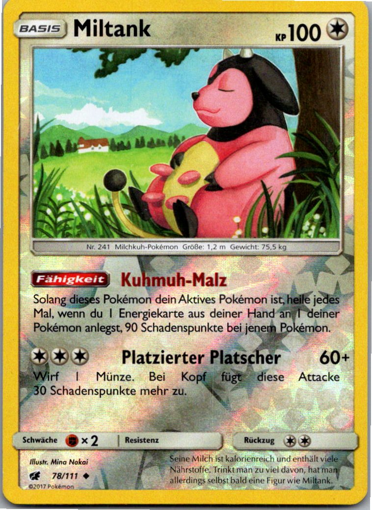 Miltank 78/111 Aufziehen der Sturmröte – Vorderseite