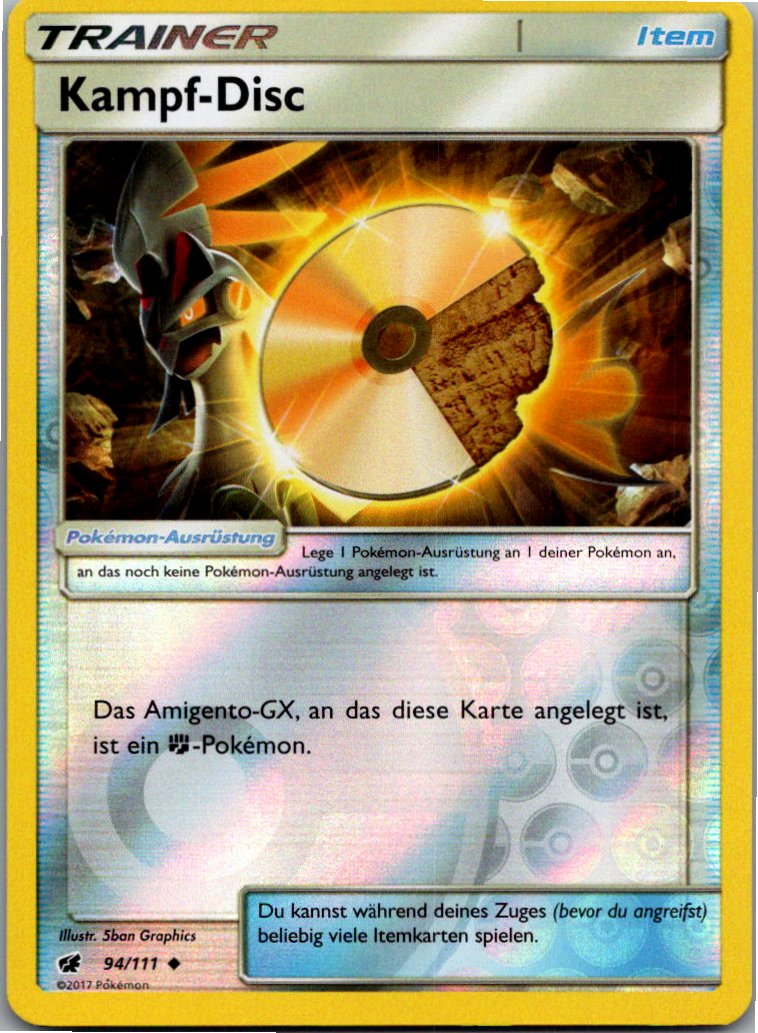 Kampf-Disc 94/111 Aufziehen der Sturmröte – Vorderseite