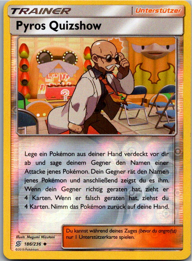 Pyros Quizshow 186/236 Bund der Gleichgesinnten – Vorderseite
