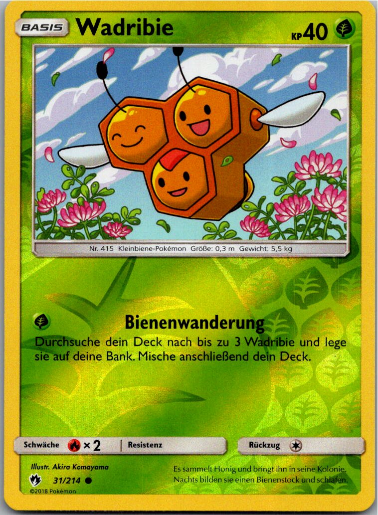 Wadribie 31/214 Echo des Donners – Vorderseite