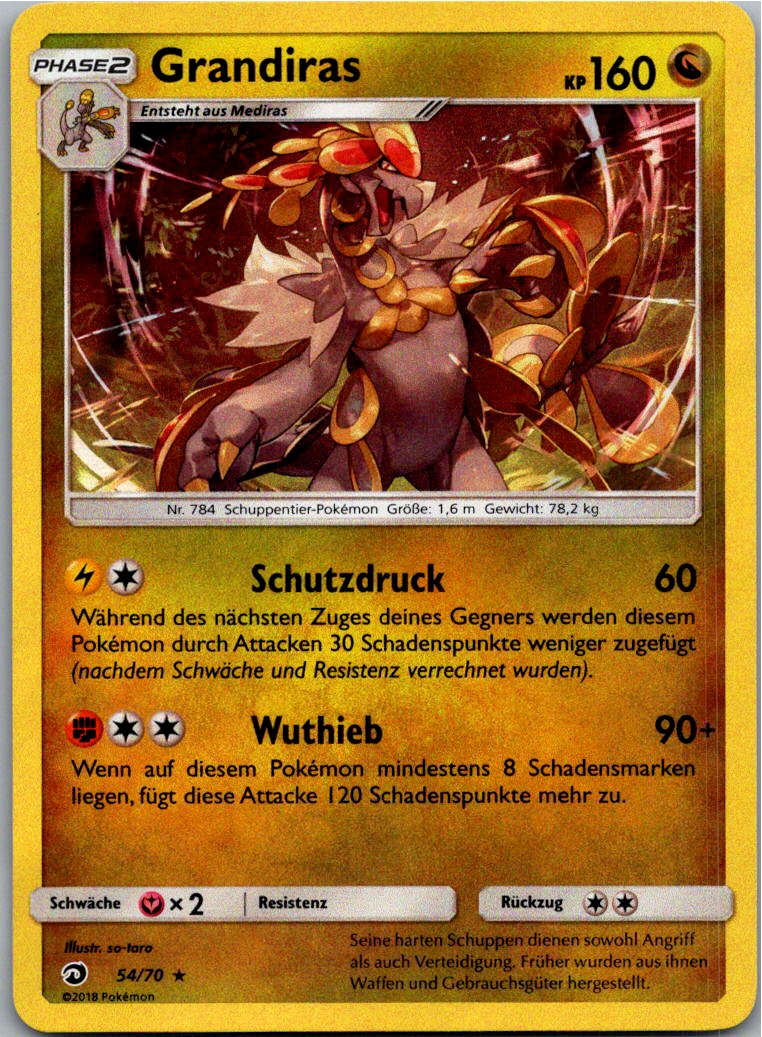 Grandiras 54/70 Majestät Der Drachen – Vorderseite