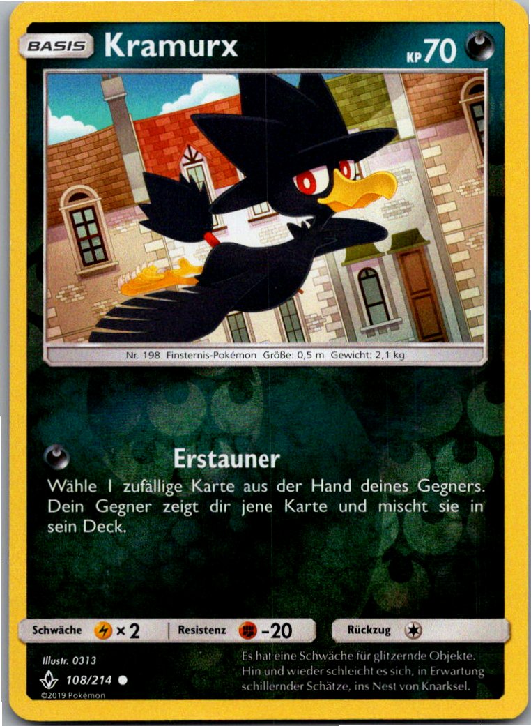 Kramurx 108/214 Kräfte im Einklang – Vorderseite