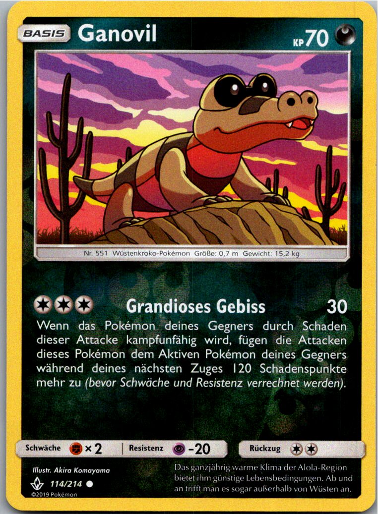 Ganovil 114/214 Kräfte im Einklang – Vorderseite