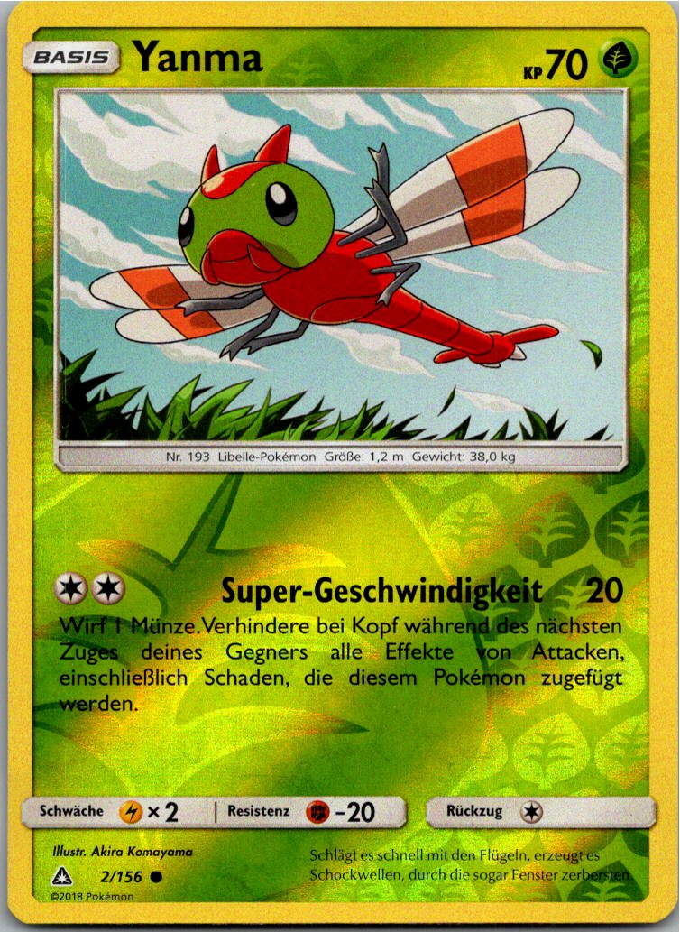 Yanma 2/156 Ultra-Prisma – Vorderseite