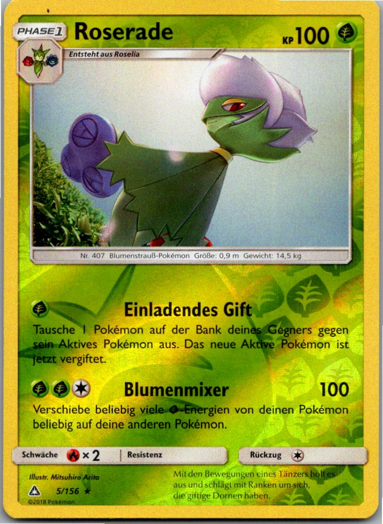 Roserade 5/156 Ultra-Prisma – Vorderseite