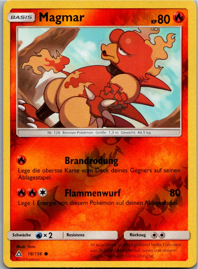 Magmar 18/156 Ultra-Prisma – Vorderseite
