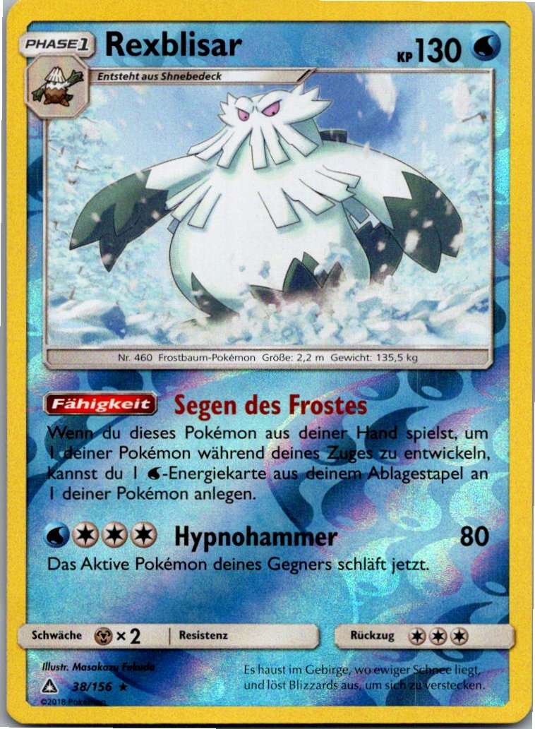 Rexblisar 38/156 Ultra-Prisma – Vorderseite