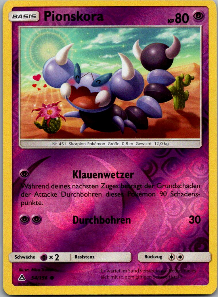 Pionskora 54/156 Ultra-Prisma – Vorderseite