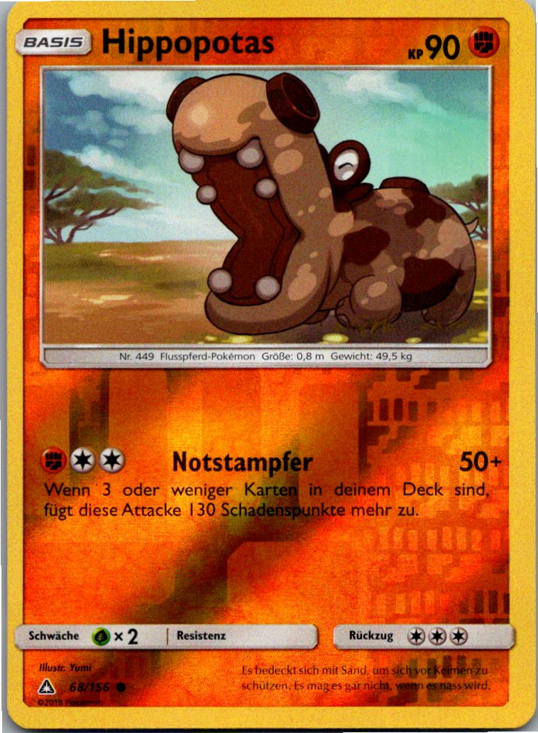 Hippopotas 68/156 Ultra-Prisma – Vorderseite
