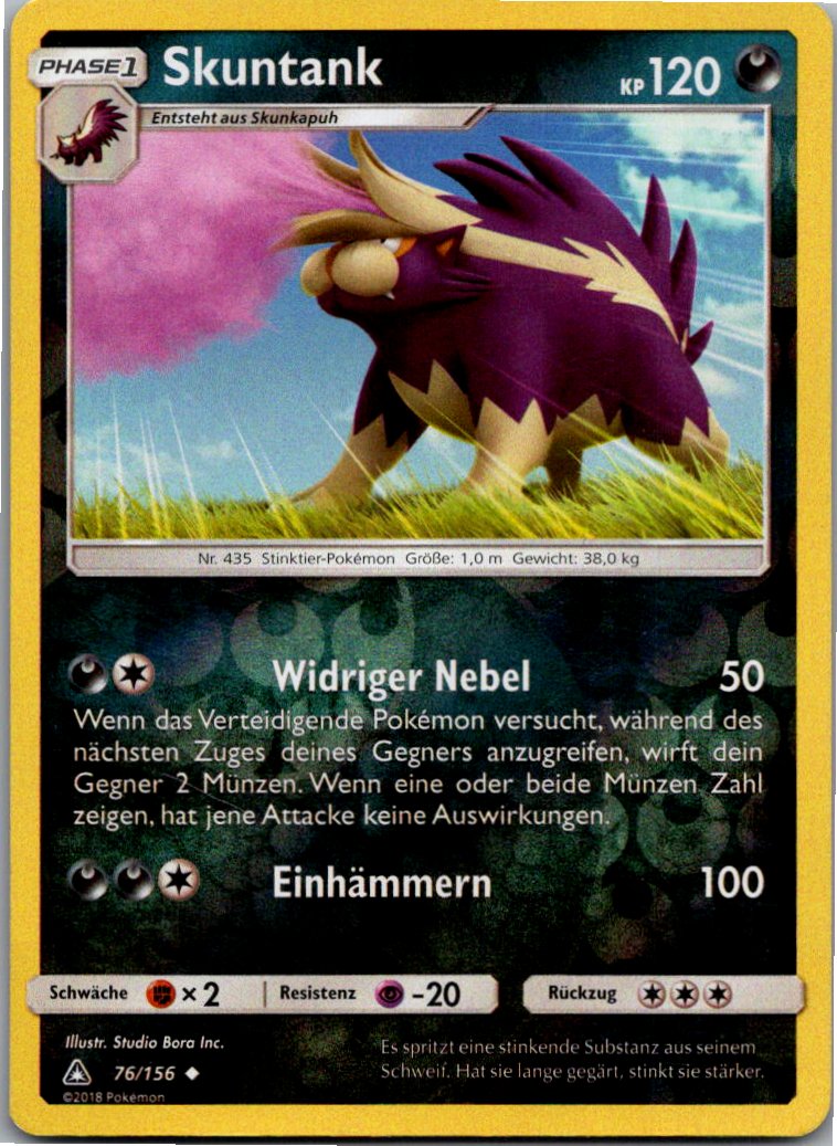 Skuntank 76/156 Ultra-Prisma – Vorderseite