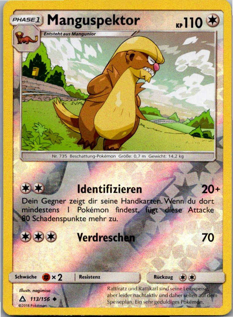 Manguspektor 113/156 Ultra-Prisma – Vorderseite