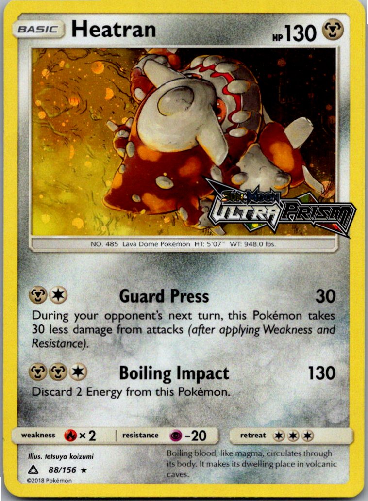 Heatran 88/156 Ultra-Prisma – Vorderseite