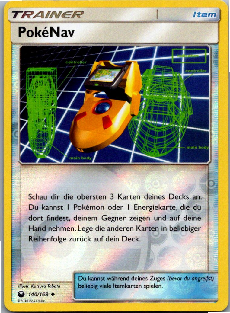 PokéNav 140/168 Sturm Am Firmament – Vorderseite