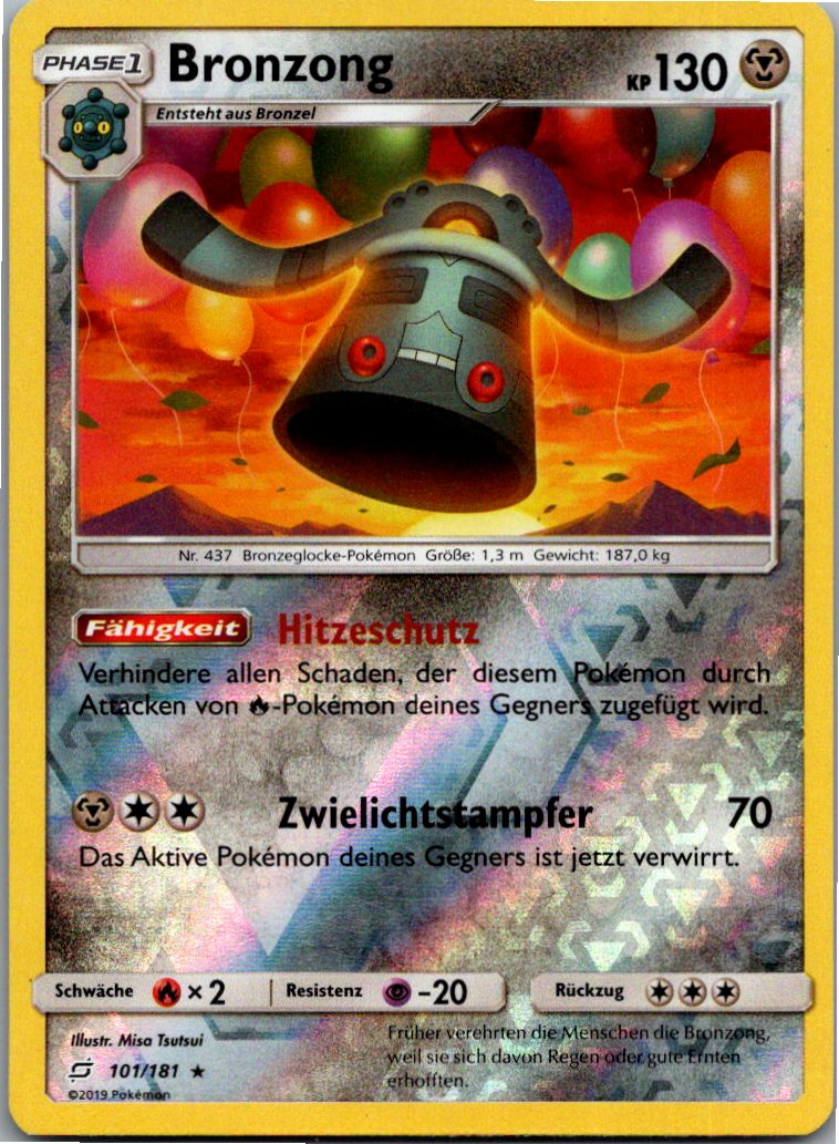 Bronzong 101/181 Teams Sind Trumpf – Vorderseite