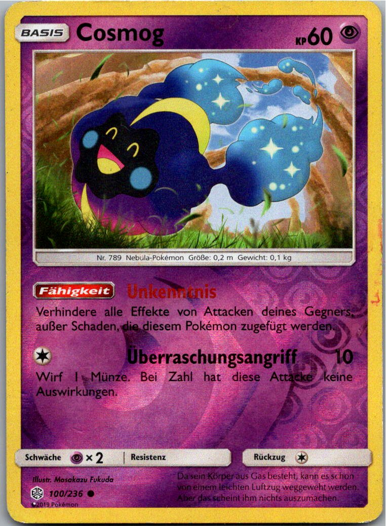 Cosmog 100/236 Welten im Wandel – Vorderseite