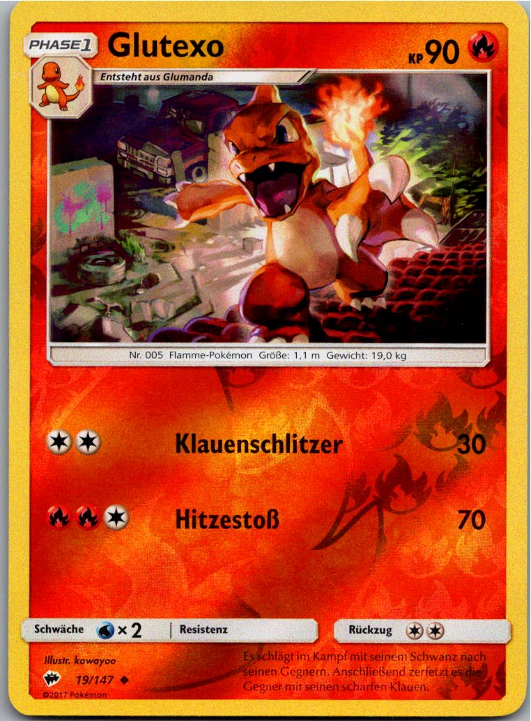 Glutexo 19/147 Nacht in Flammen – Vorderseite