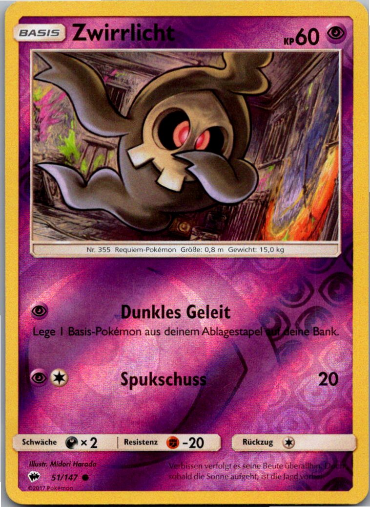 Zwirrlicht 51/147 Nacht in Flammen – Vorderseite