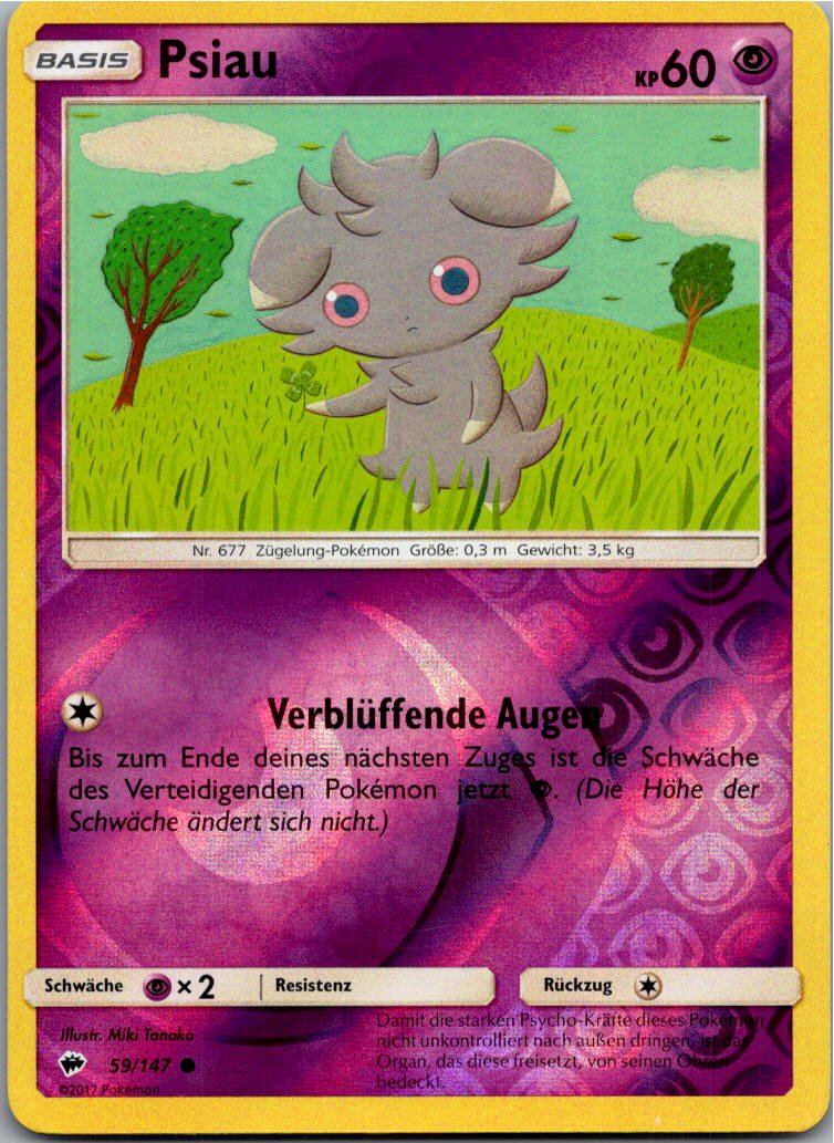 Psiau 59/147 Nacht in Flammen – Vorderseite