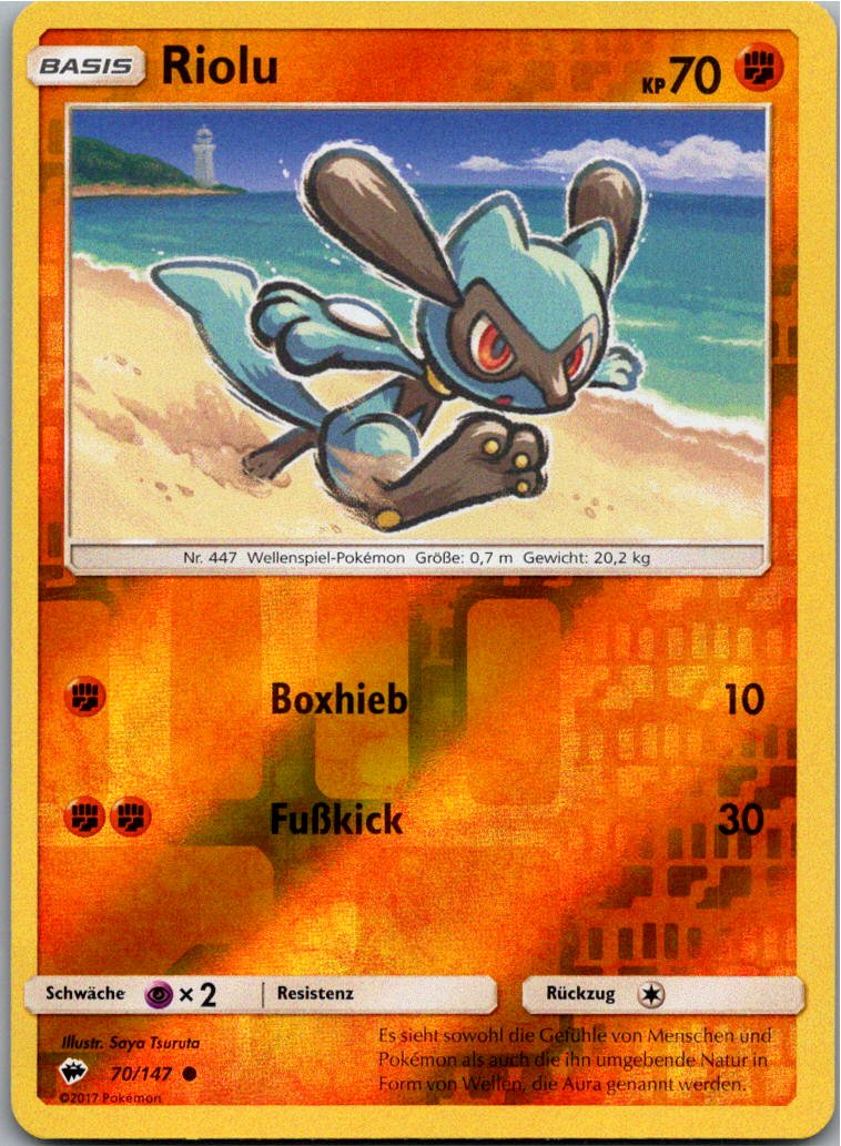 Riolu 70/147 Nacht in Flammen – Vorderseite