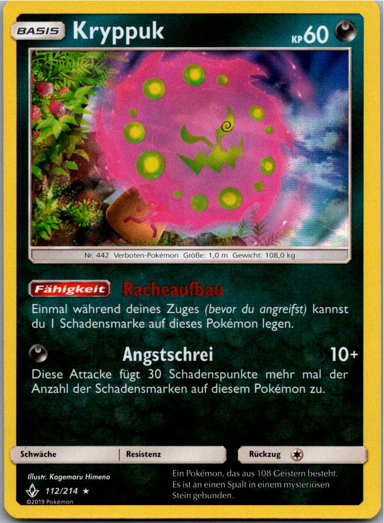 Kryppuk 112/214 Kräfte im Einklang – Vorderseite