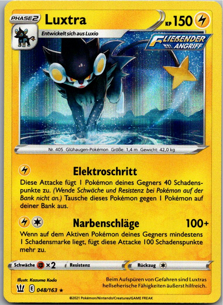 Luxtra 048/163 Kampfstile – Vorderseite