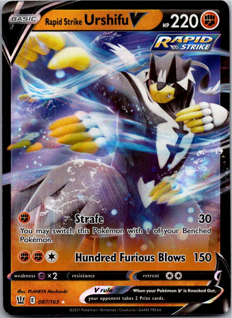 Rapid Strike Urshifu V 087/163 Kampfstile – Vorderseite